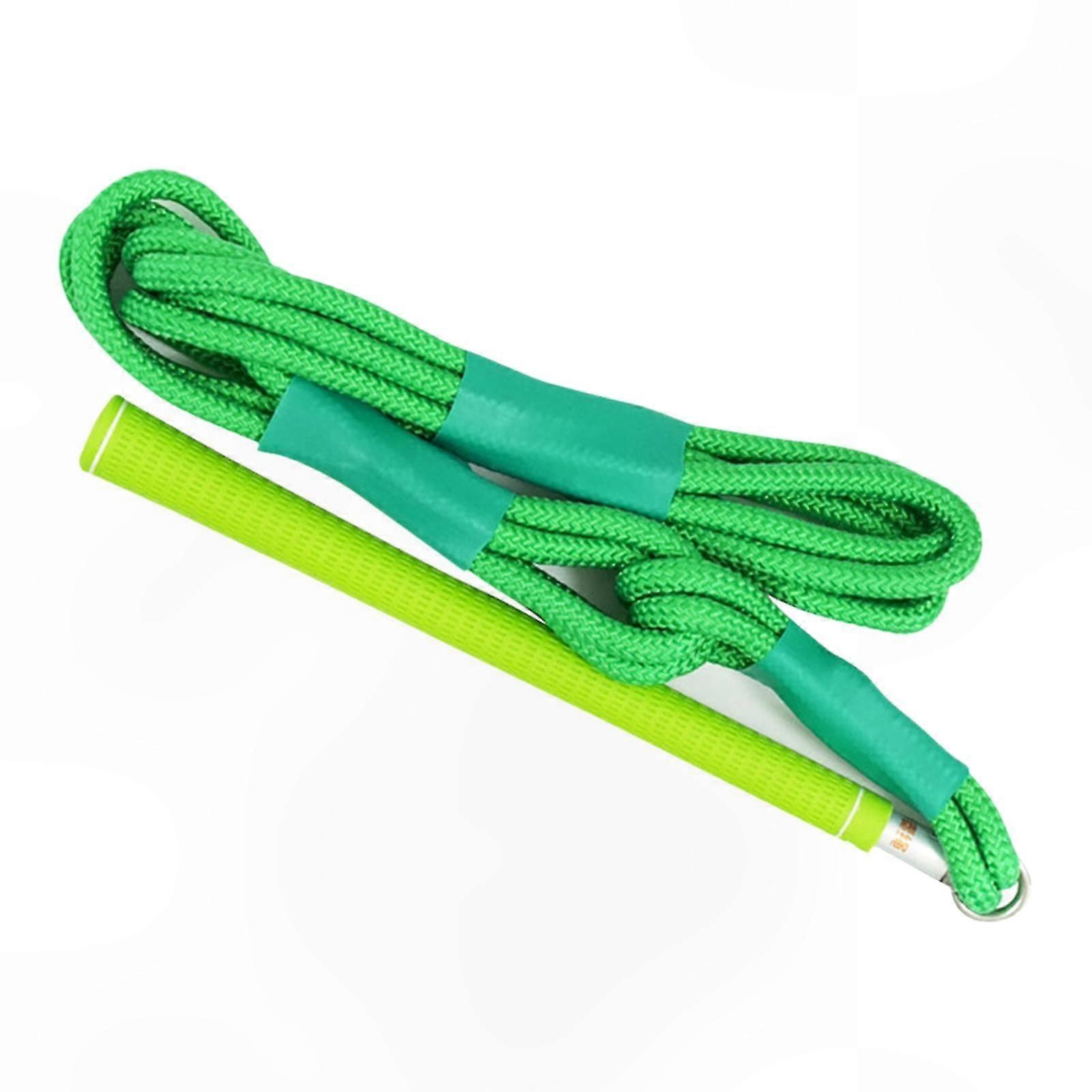 Nonslip Golf Swing Practice Rope Trainer - 100cm Orange Exercise Tool for Golfers