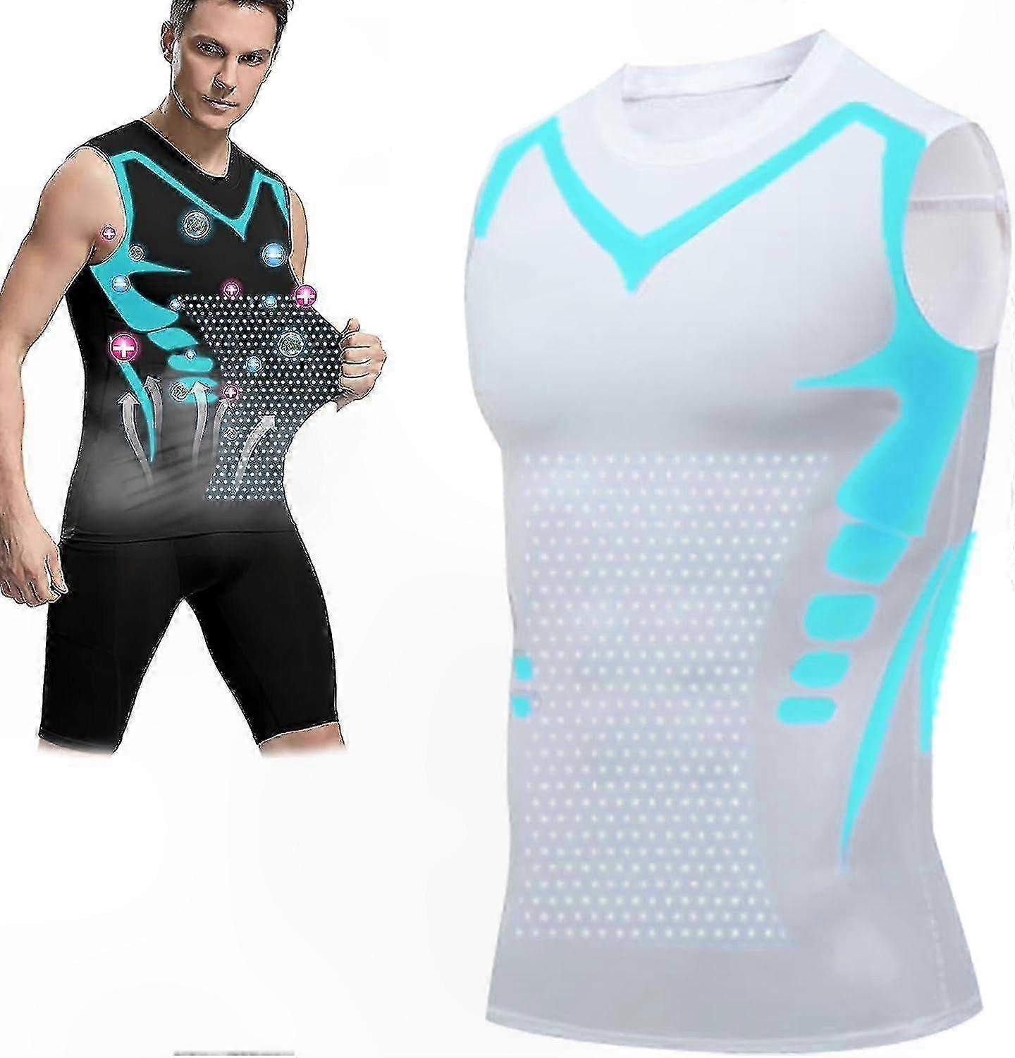 Posture Corrector Vest with Tourmaline, Adjustable and Breathable Support for Improved Alignment