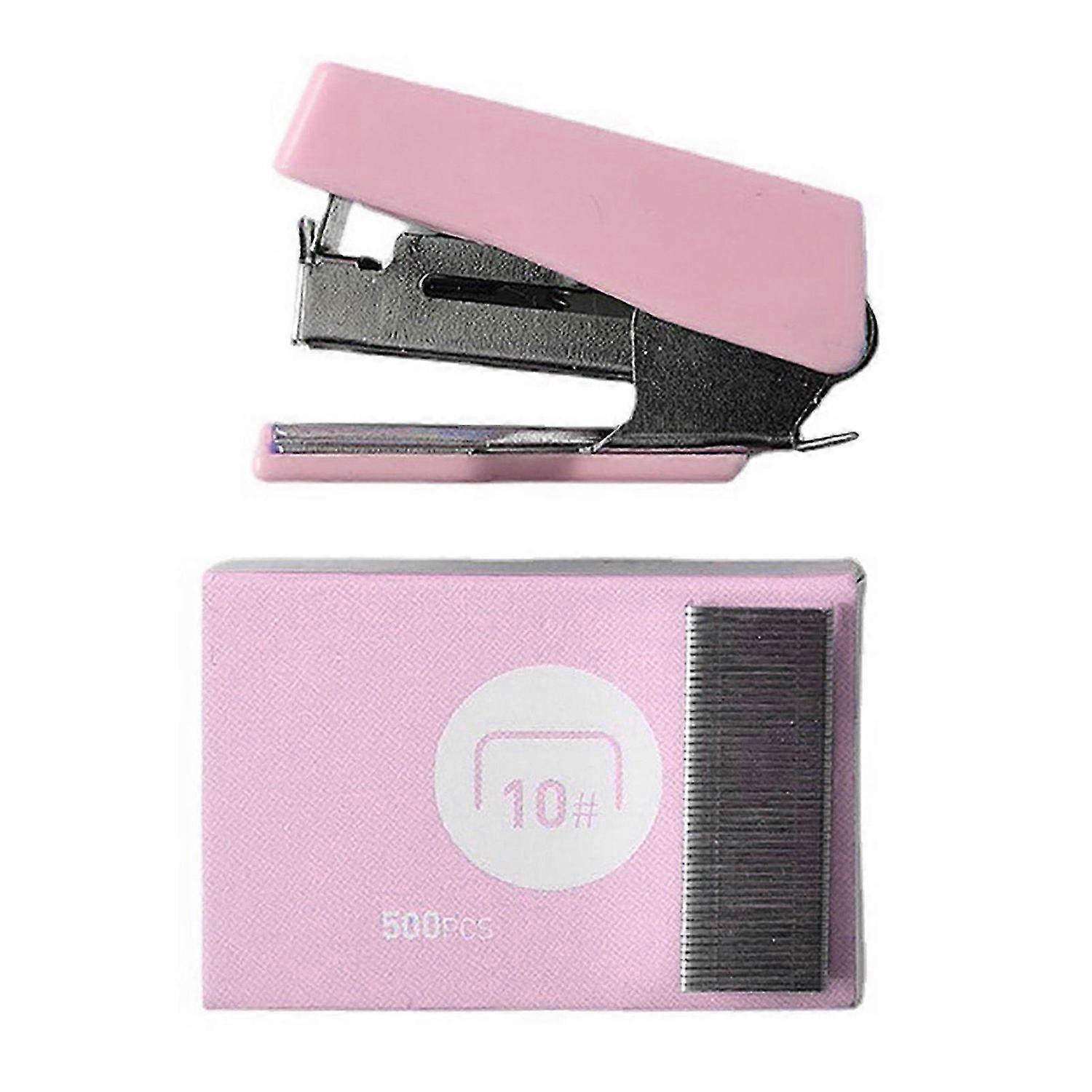 2025 Latest Model Mini Stapler Portable Creative Office Desktop Stapler Set