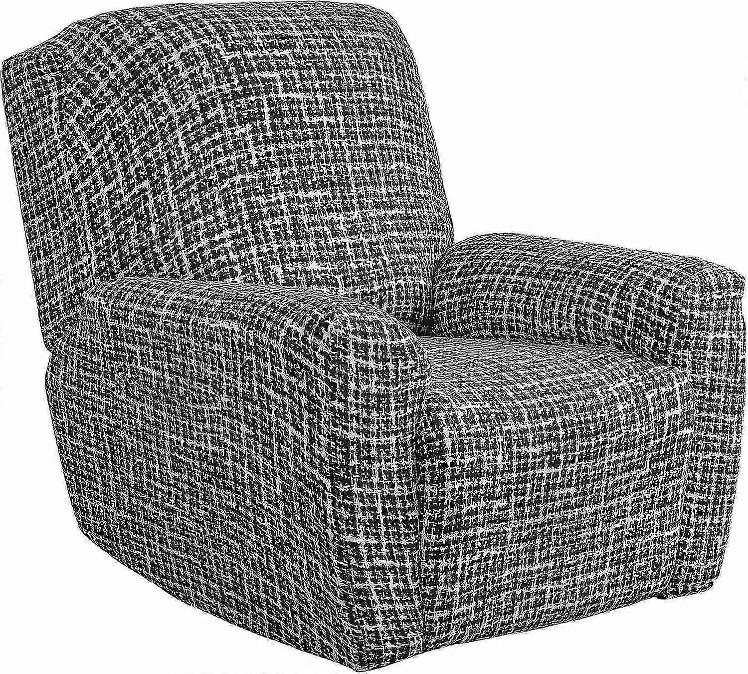 Stretch Lounger Cover, 4-Piece Lounger Sofa Cover Printed Lazy Lounger Cover Soft Spandex