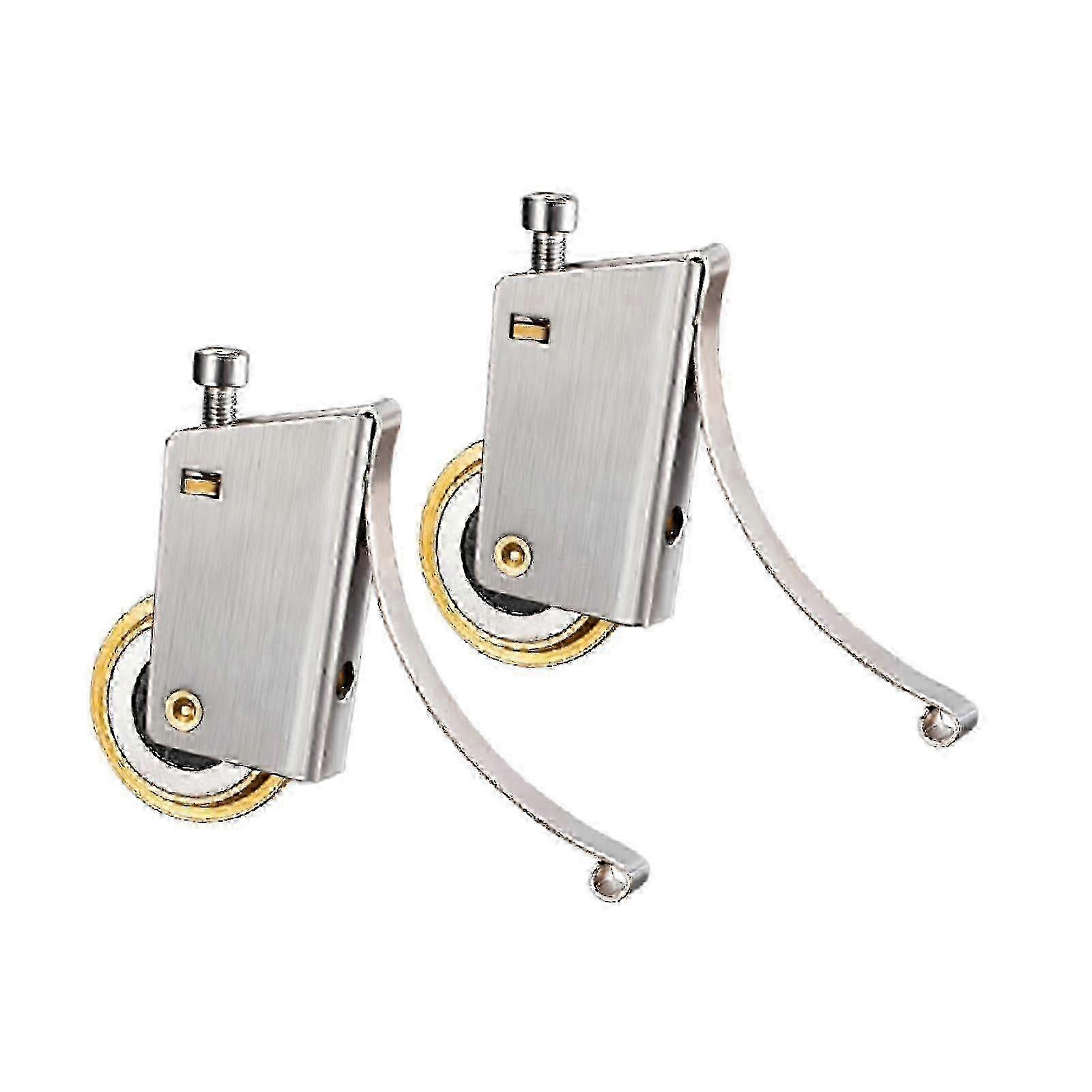 2 Pieces Sliding Screen Door Tandem Roller Sturdy Easily Install Replacement Single Concave Wheel