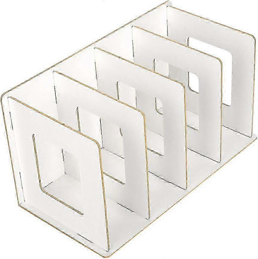 Elegant Wooden Desktop Organizer, Vertical File Folder With Detachable Stability Ring For Your Office And Home 2025