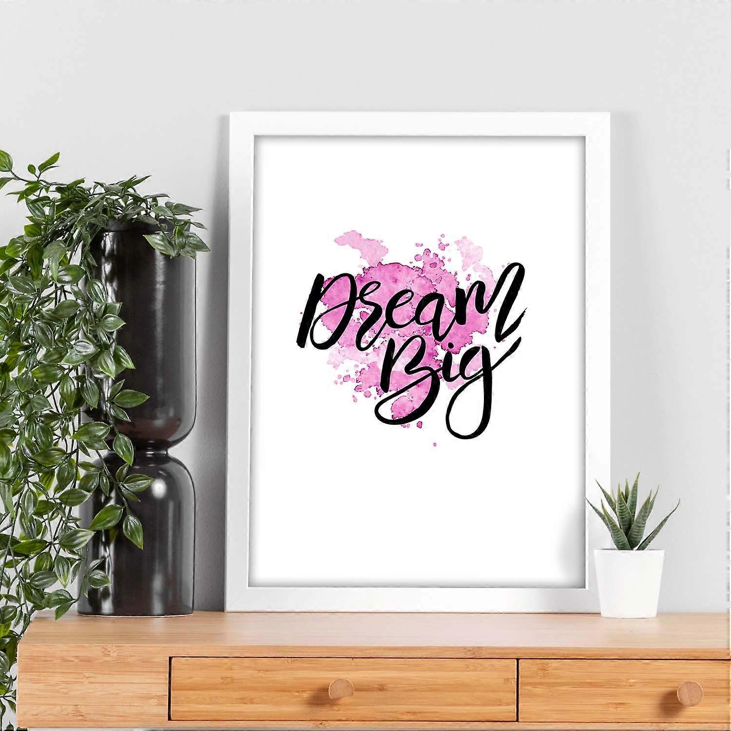 Fargerik drøm stor utskrift