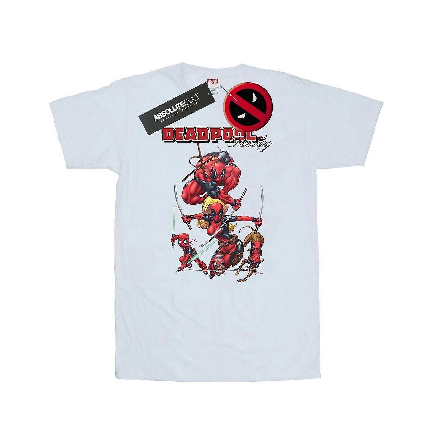 Marvel Bărbați Deadpool Familie Tricou
