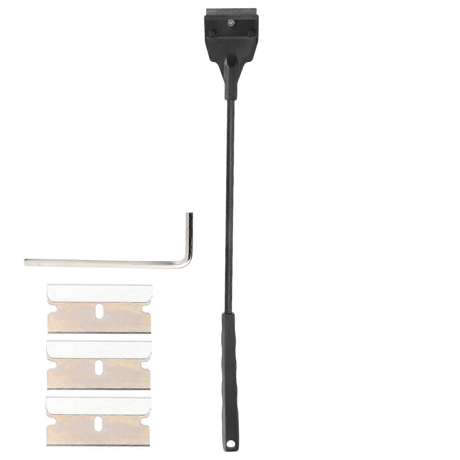 Aquarium Algae Scraper Small Fish Tank Glass Long Handle Cleaner with Replaceable BladesStandard Type