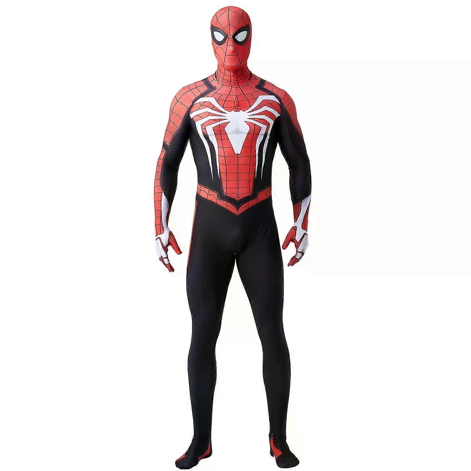 Spider-Man Adult Costume Bodysuit Superhero Spandex Full Body Suit for Cosplay Halloween