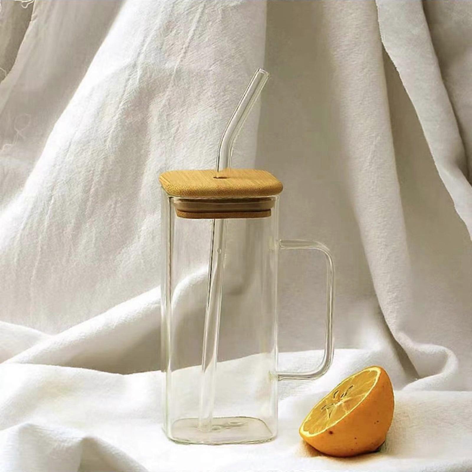 ZYNIC 16 oz Square Shaped Iced Coffee Glasses