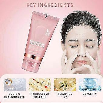 Collagen Night Wrapping Mask Mascarilla Facial Exfoliante Hidratante y Lifting con Ceramida, Ácido Hialurónico, Glicerina 75ml