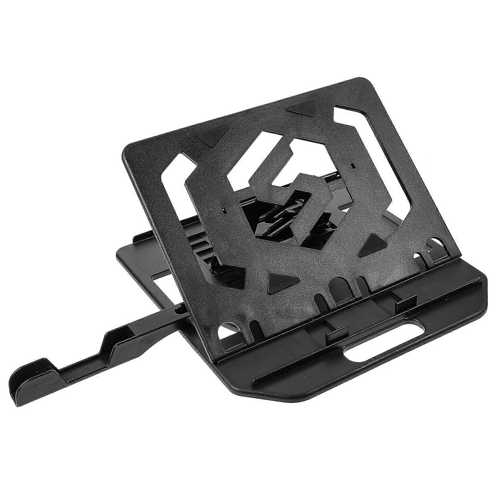 Adjustable Laptop Stand Folding Computer Holder with Phone Rack 2Pcs