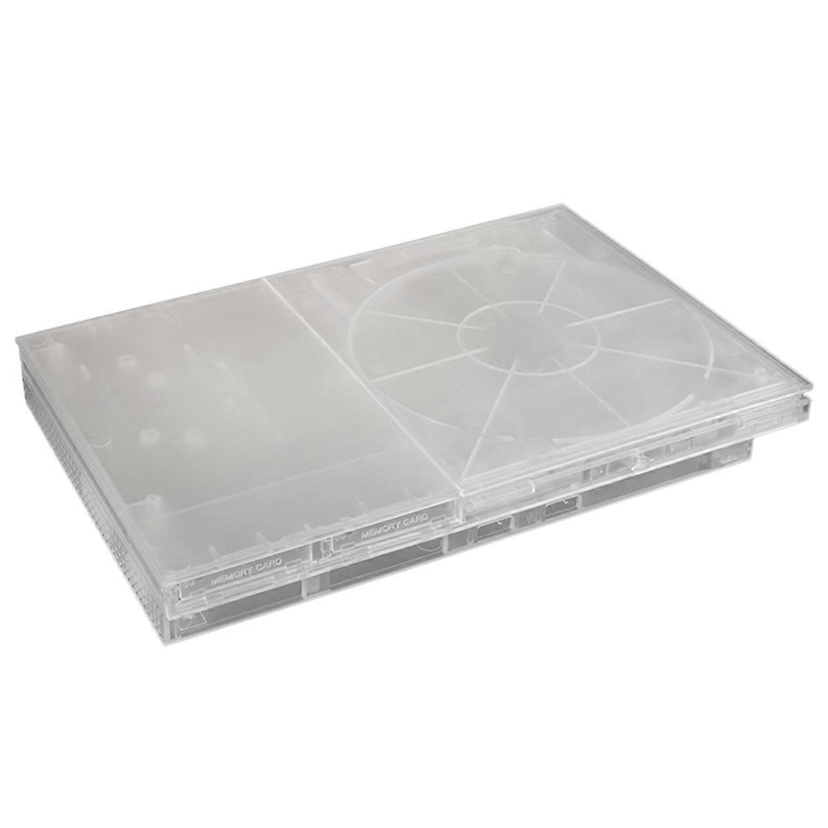 Replacement Shell for PS2 Slim Translucent Full Housing Shell Case Cover for PS2 Slim Game Console
