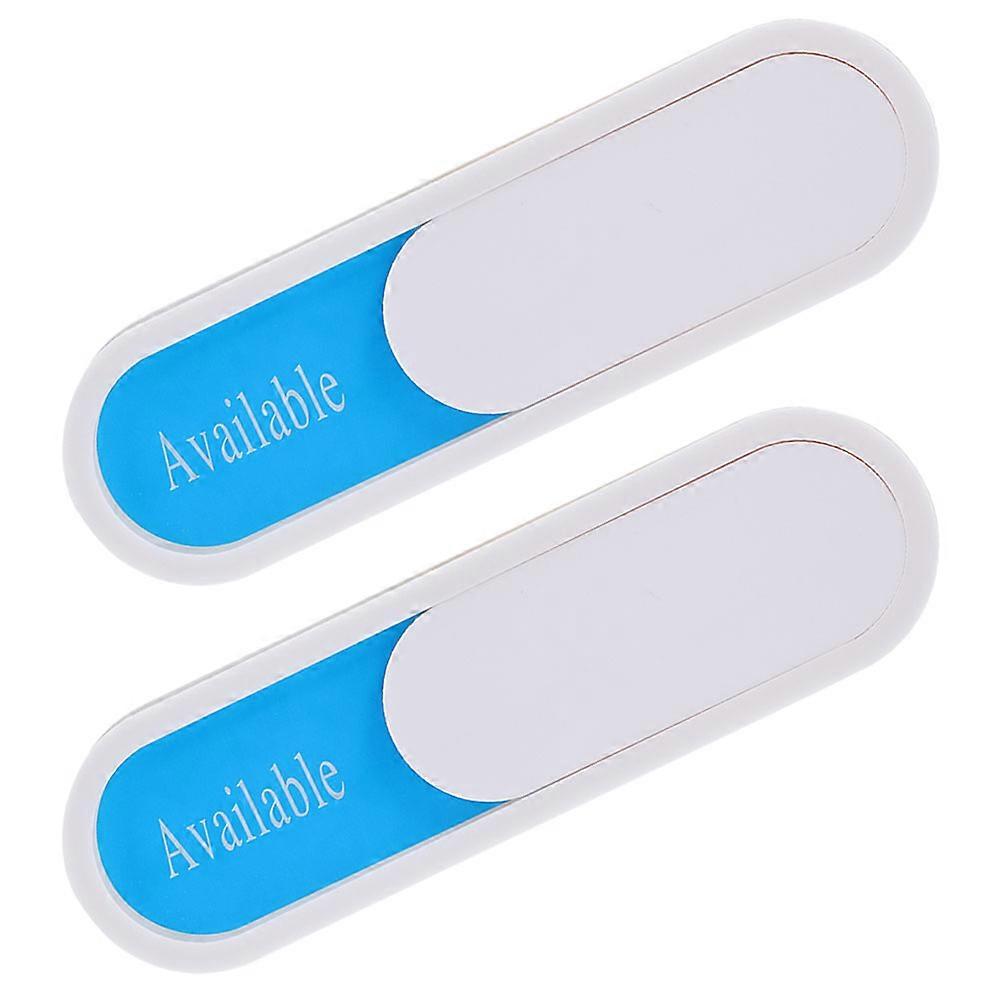 Vacant Sign 5Pcs Door Sign Status Indicator For Public Service Buildings Simple Design Easy Installation