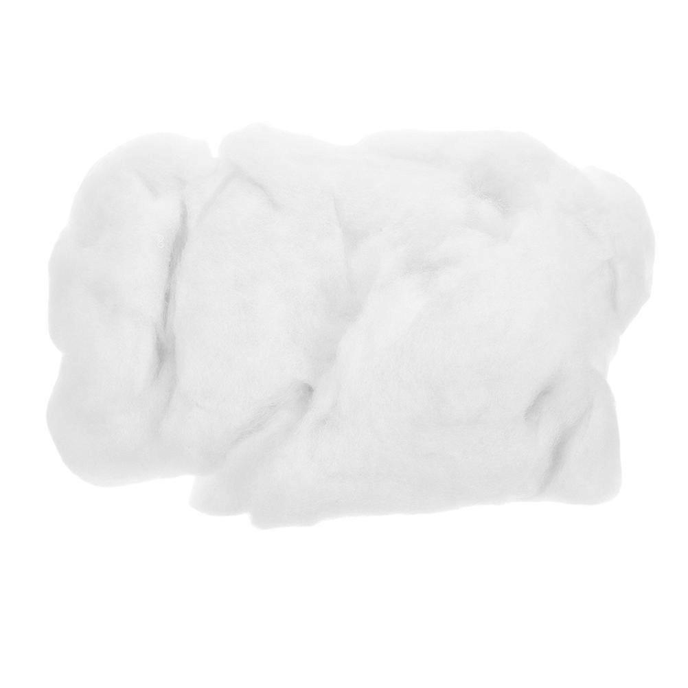 Fiber Cotton Core For Plush Toys Soft Stuffing Material White Color 40.00X30.00X2.50cm 4 Packs