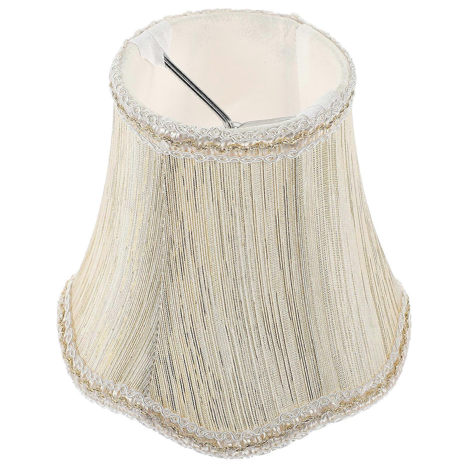 Beige Desk Lamp Shade Replacement Lamp Shades for 4Pcs Table Lampshade