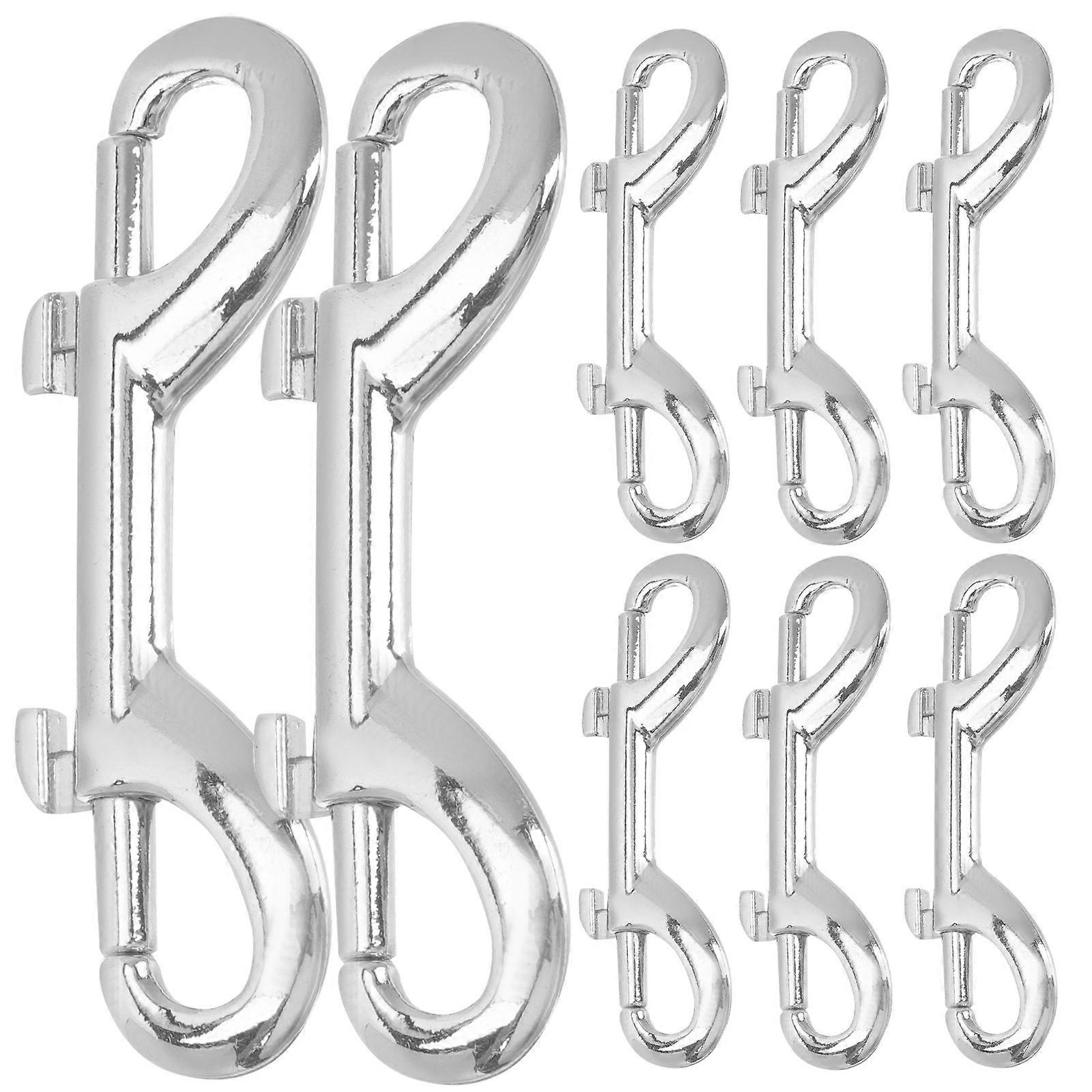 Heavy Duty Snap Clips 40Pcs Double Ends Hooks for Pet Leash Securing Cables Outdoor 8.7X2.6CM