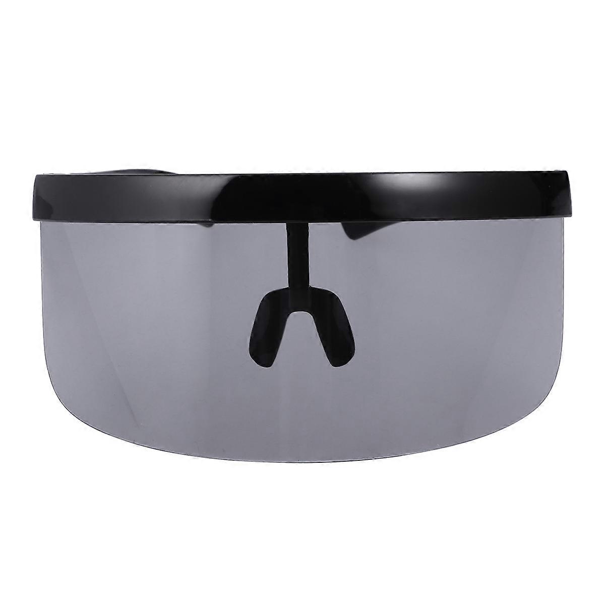 Sunglasses Windproof Sunglasses Eyewear for Protection 2Pcs Black Frame