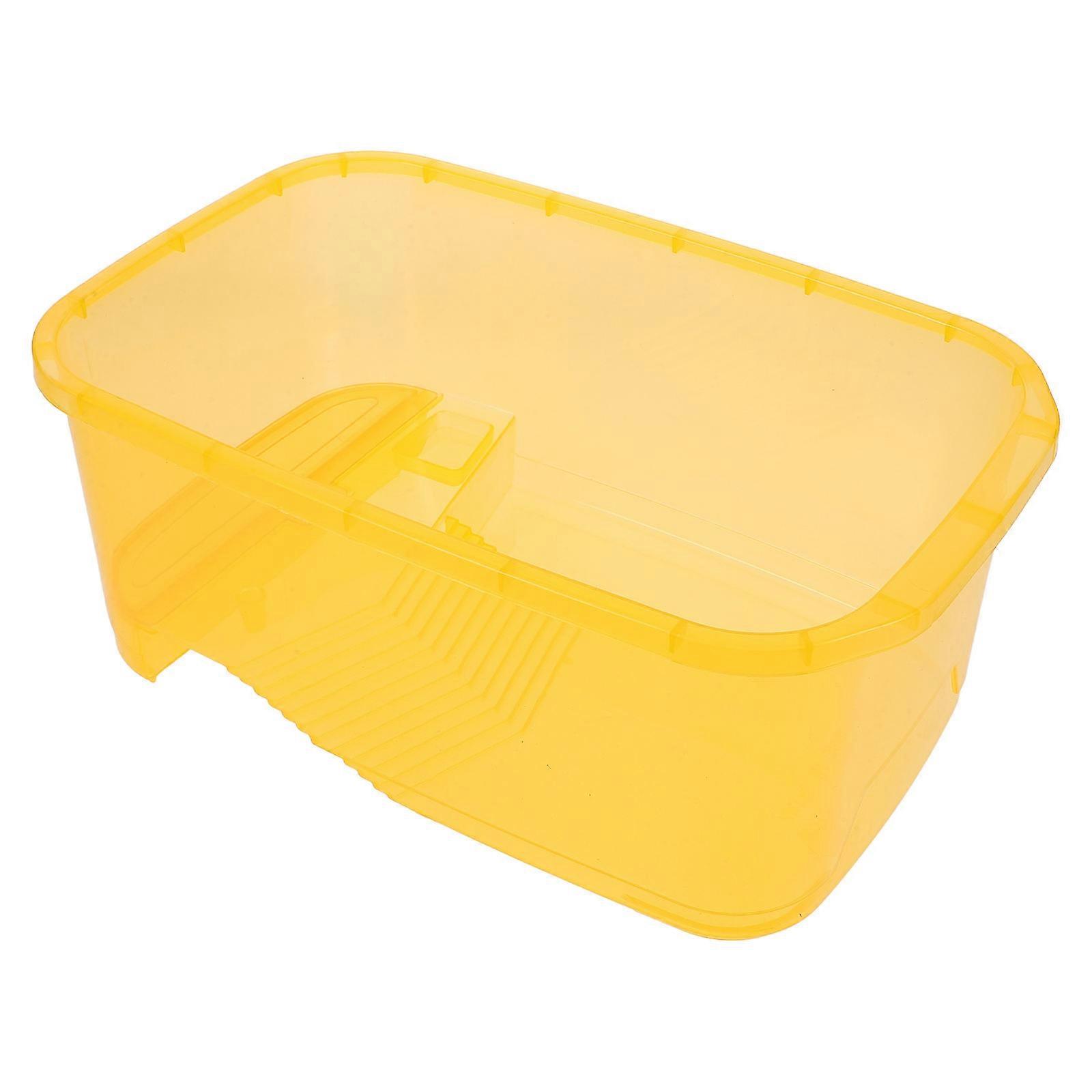 Plastic Pet Tortoise Tank Breeding Box For Aquatic Environment 27.2X16.8Cm 1 Set