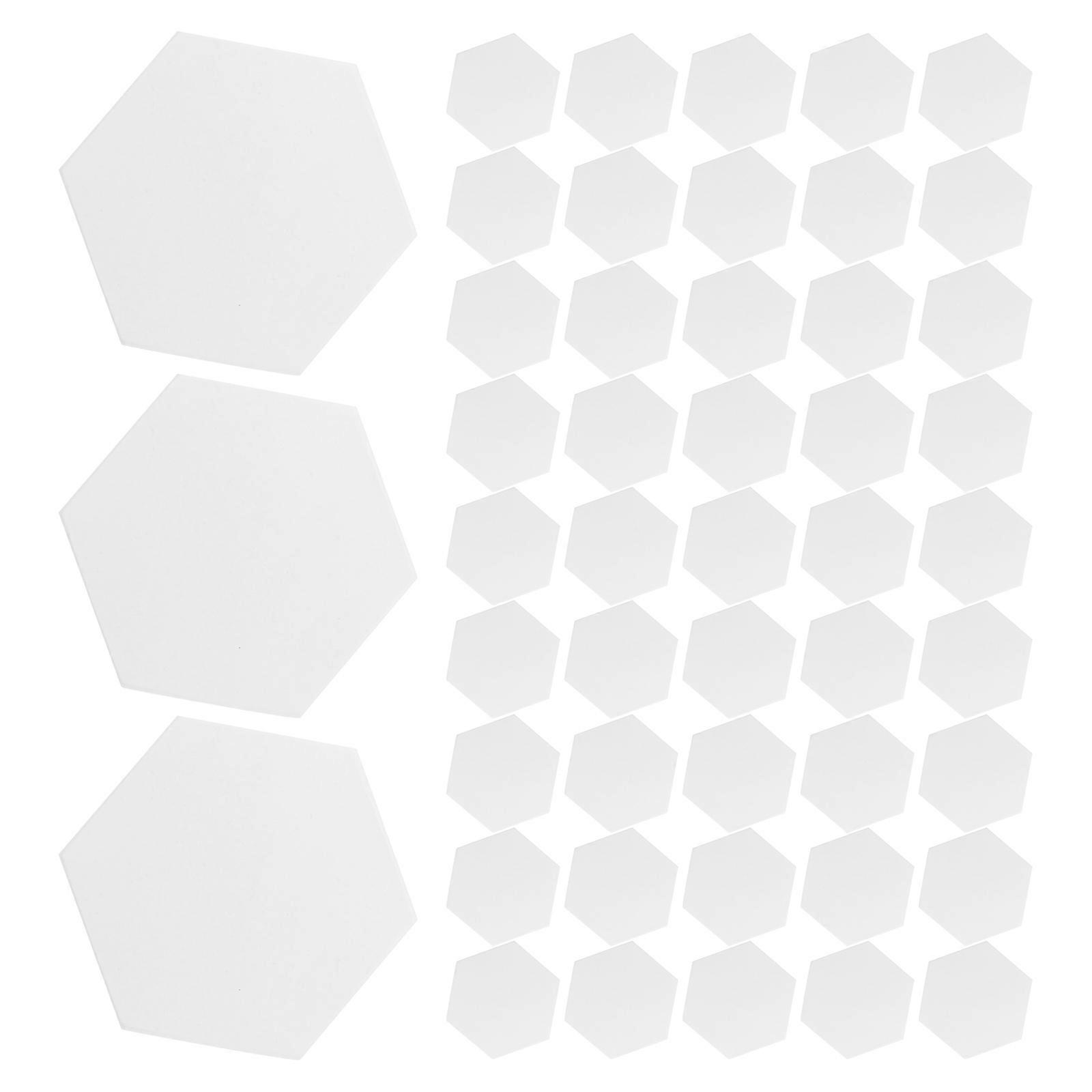 Paper Piecing Templates Hexagon Quilting Shapes for Craft 2500Pcs Set