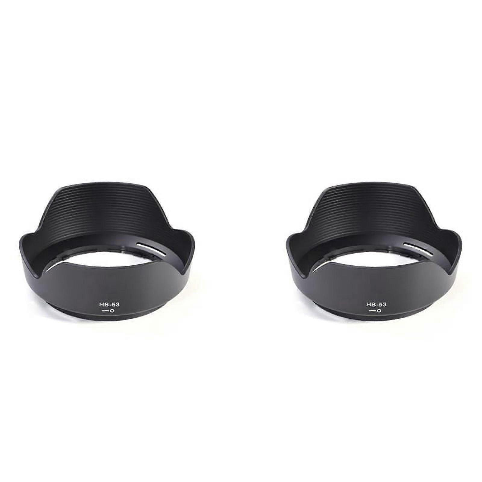 2X Hb53 Bayonet Lens Hood for -S Nikkor 24-120mm F/4G Ed Vr Dslr Lens (Replace -53)