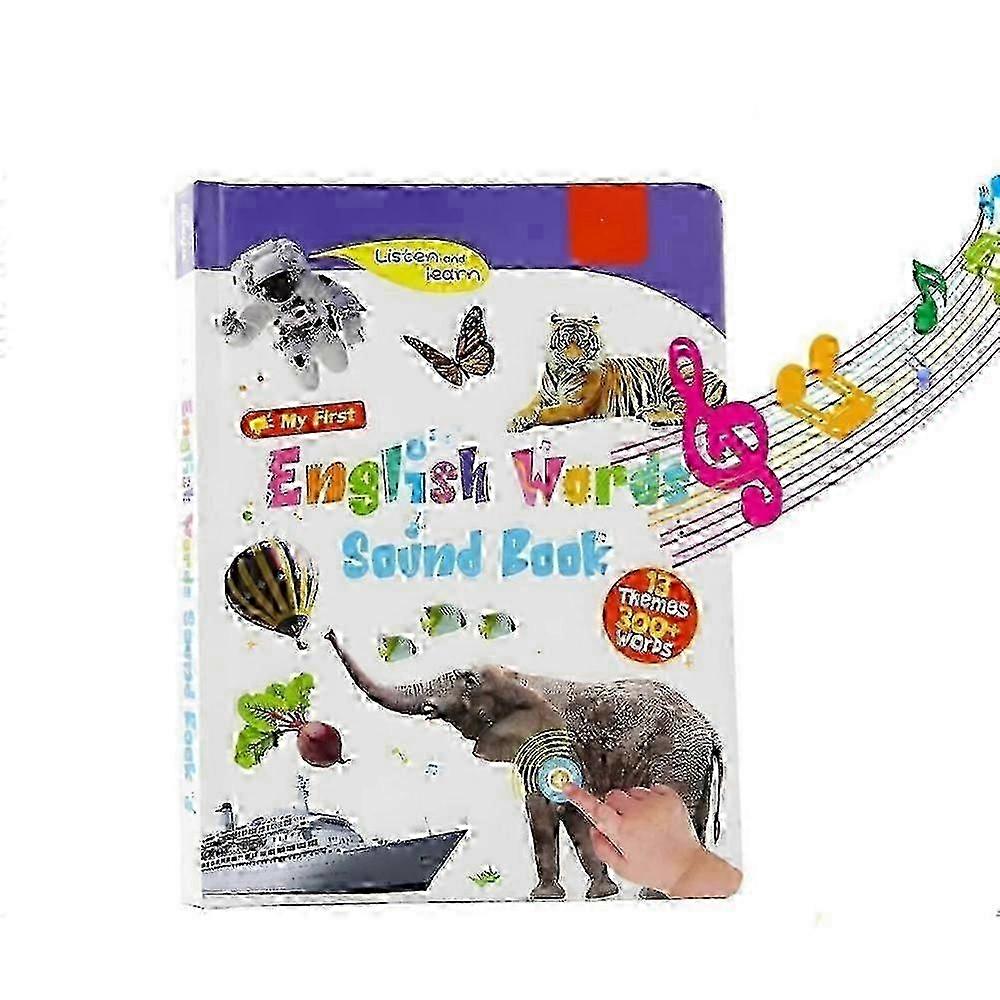 My First English Sound Toy, with 300/470 Words English Sound Book, and Fun Word Games
