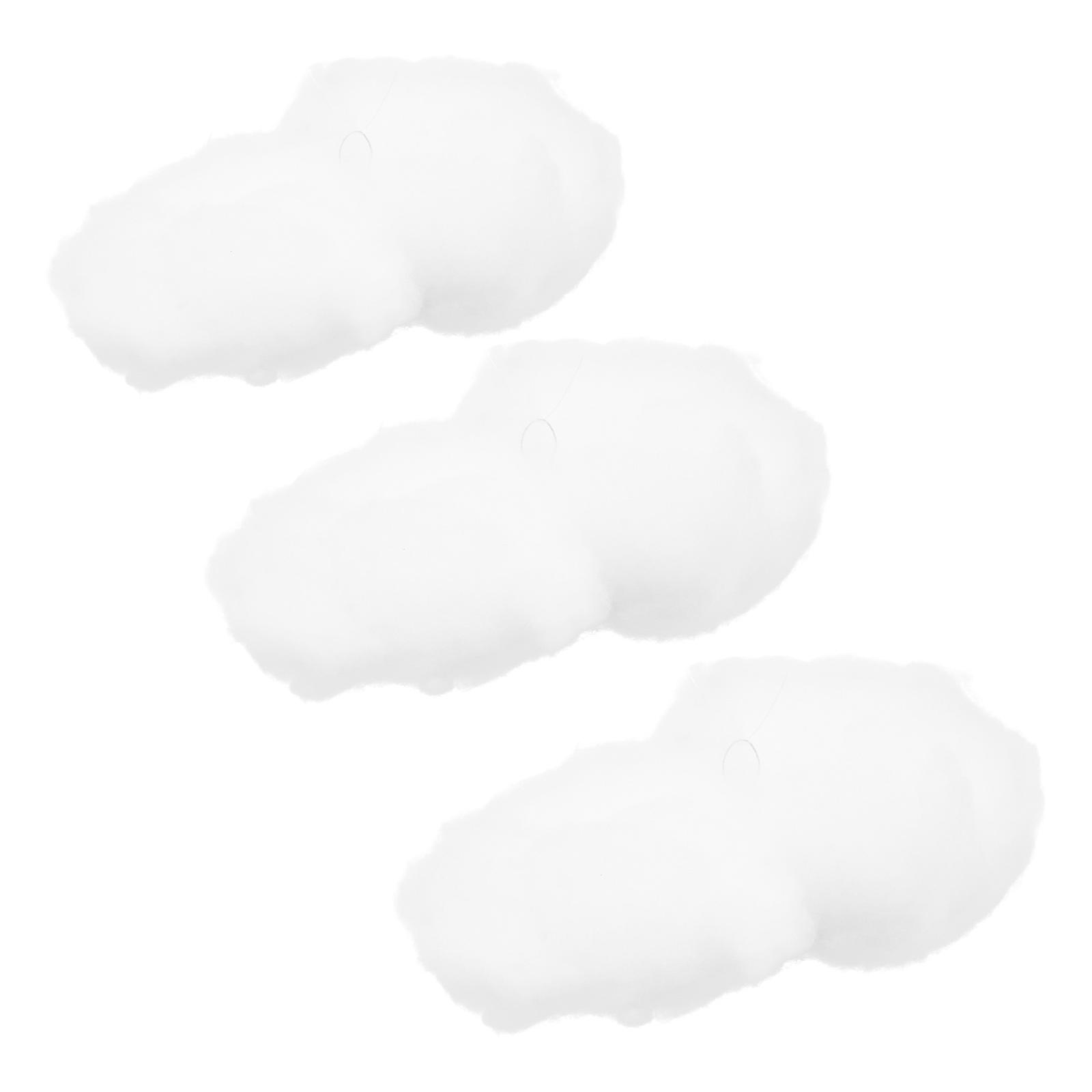 Home Hanging Decor Cloud Pendant for Decor 9Pcs Simulated White Pendant