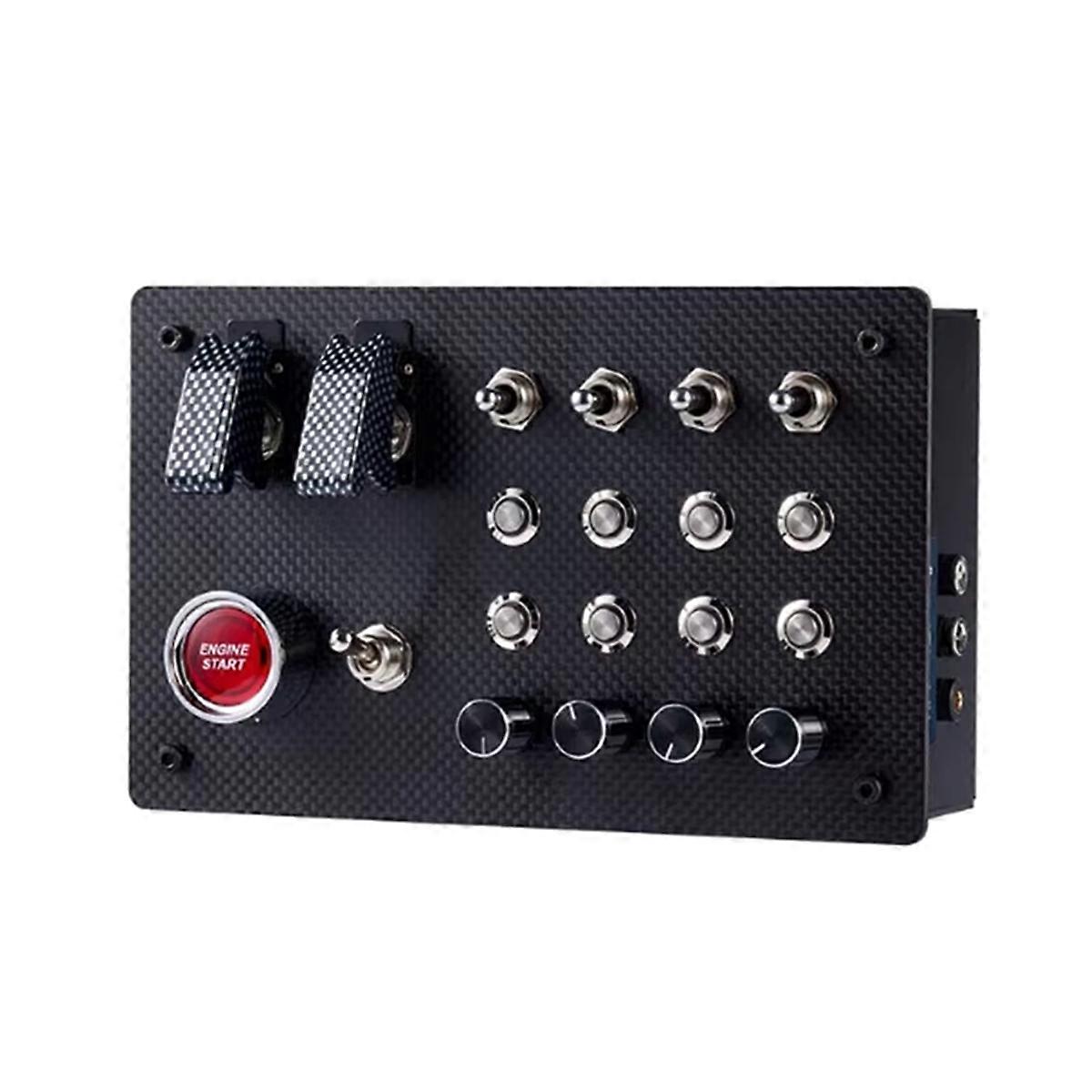 Horizontal Button Box SIM Racing Control Box Horizontal