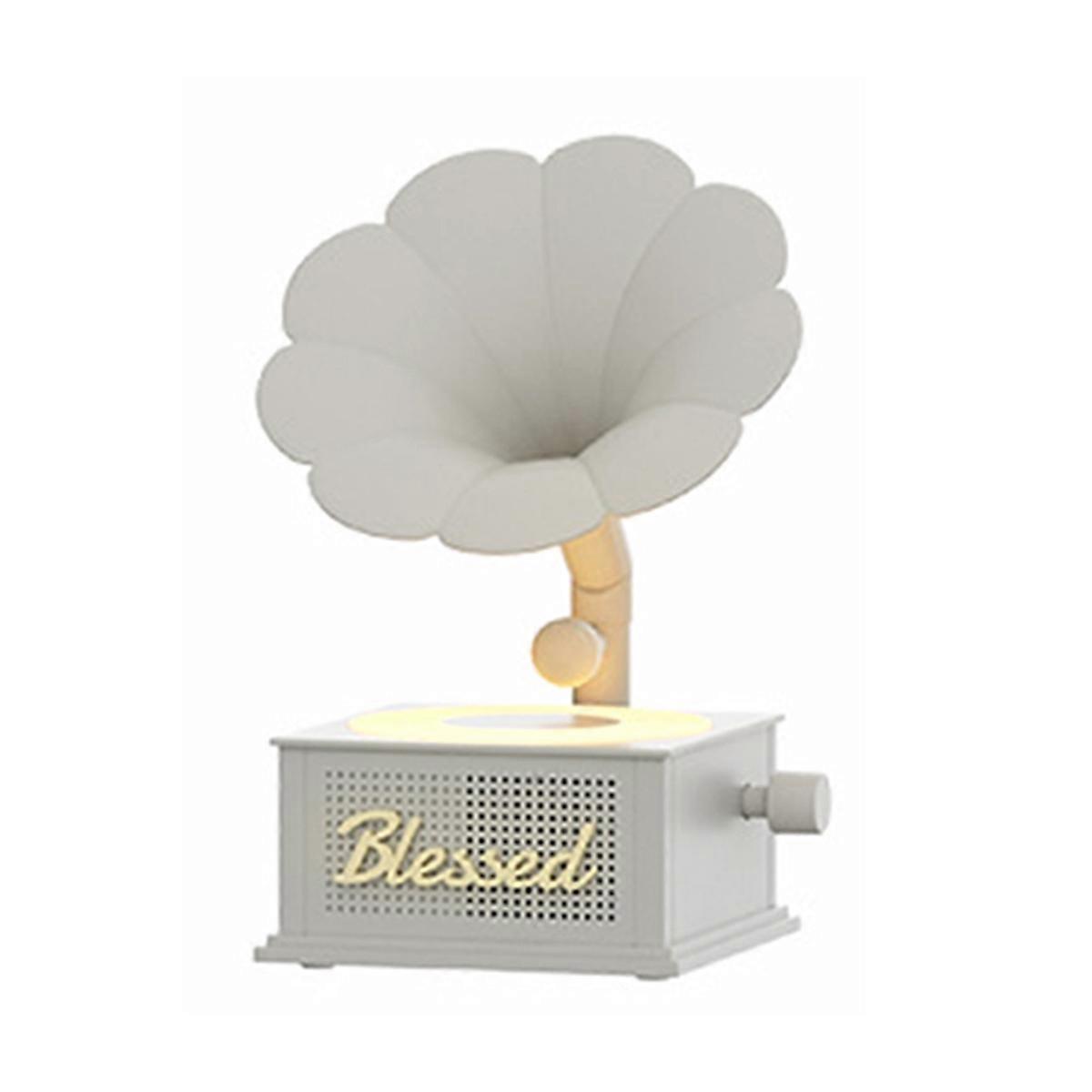 Mini Retro Bluetooth Speaker Wireless Mini Outdoor Sound System White