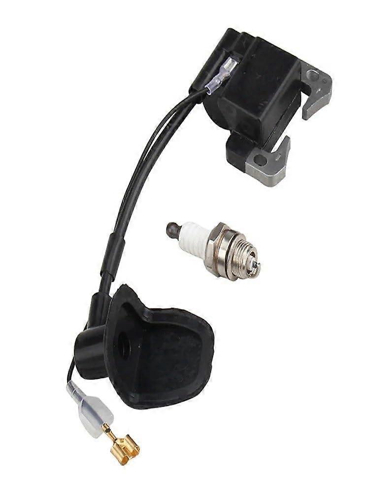 Ignition Coil For 43cc 47cc 49cc 2Stroke Mini Quad Pocket Dirt Bike ATV Spark Plug Coil Black