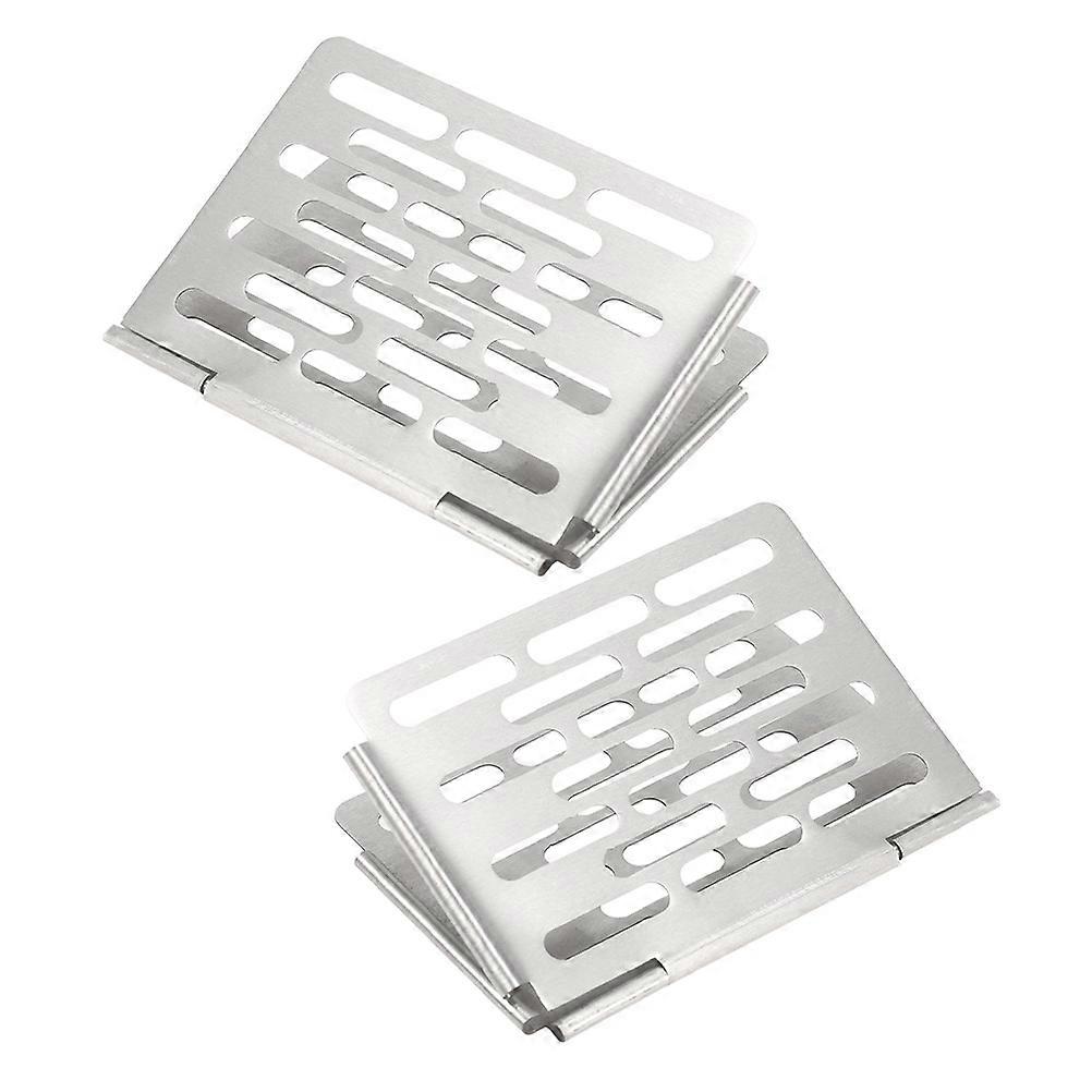 Multi-Purpose Barbecue Grill Net Stainless Steel Foldable Grill Grate 6Pcs