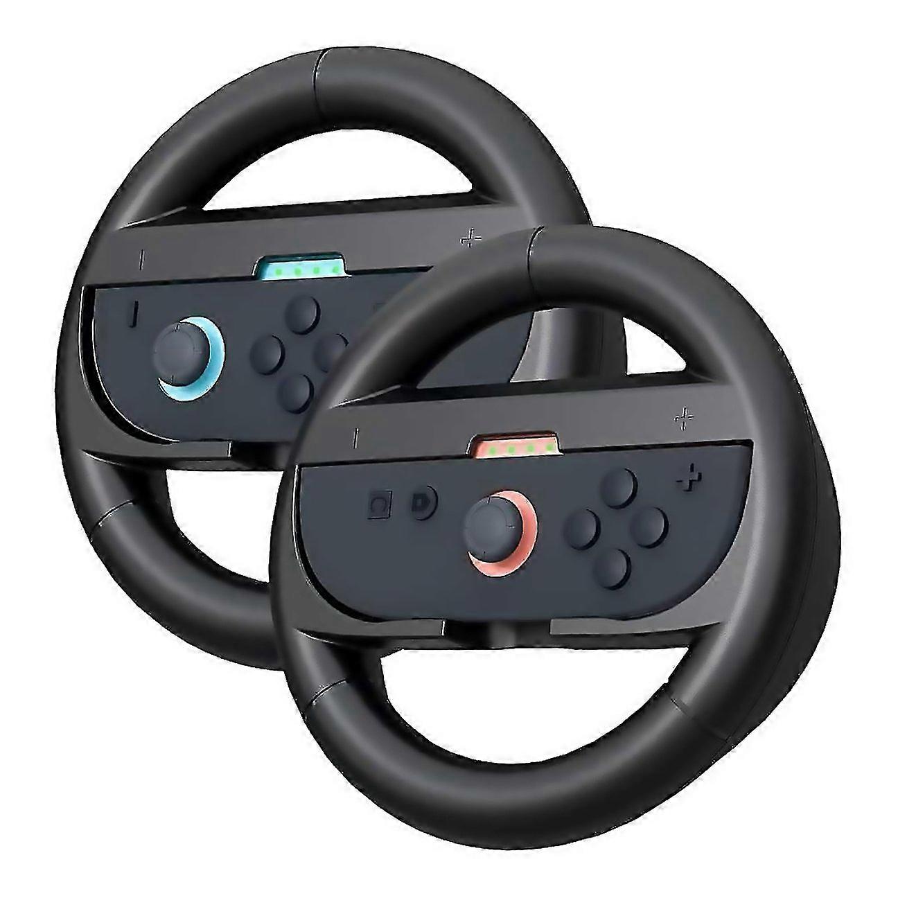 For Left And Right Handle Racing Steering Wheel Grips Set For Nintendo Switch