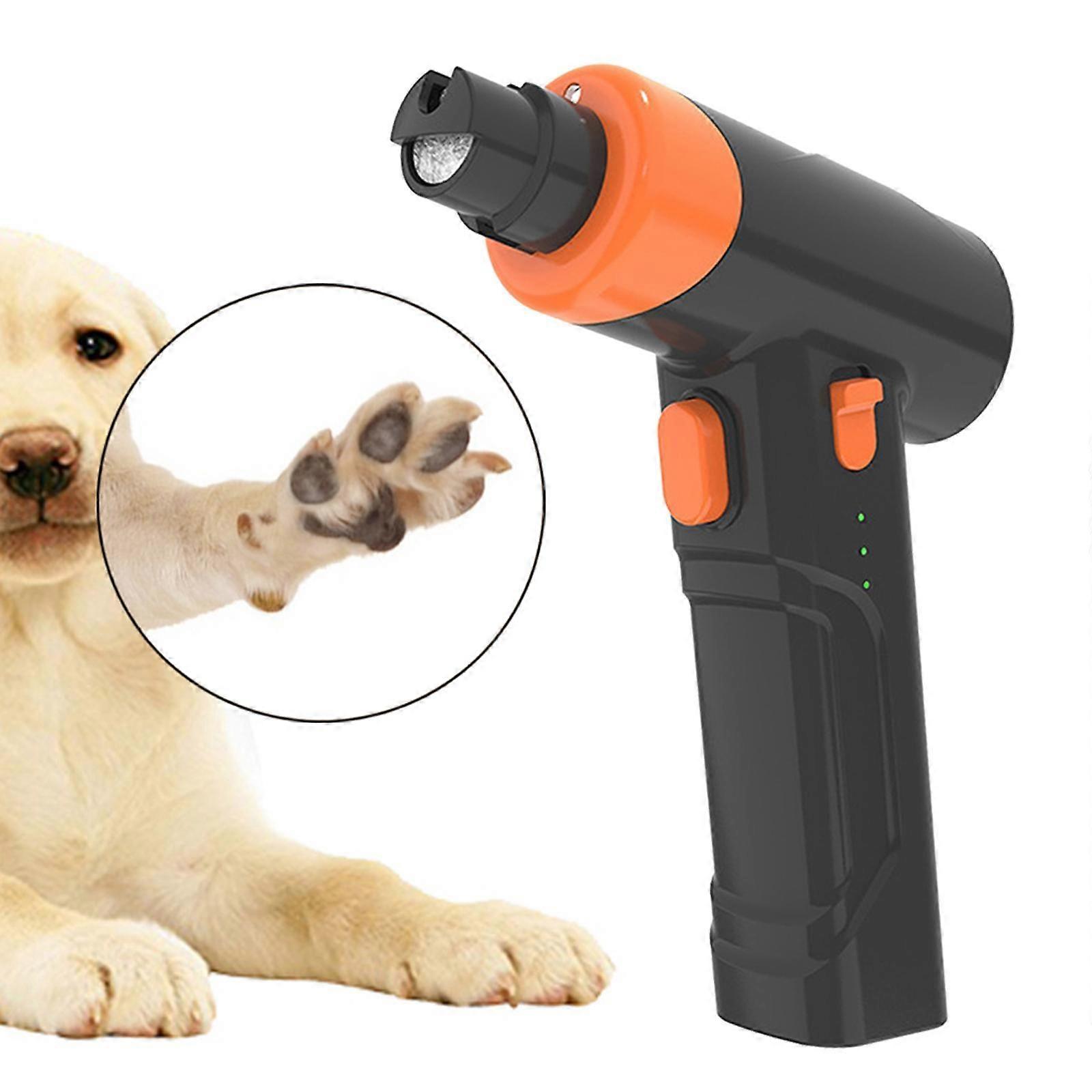 Electric Dog Nail Grinder Painless Quiet Nail Claw Grooming Clipper Trimmer