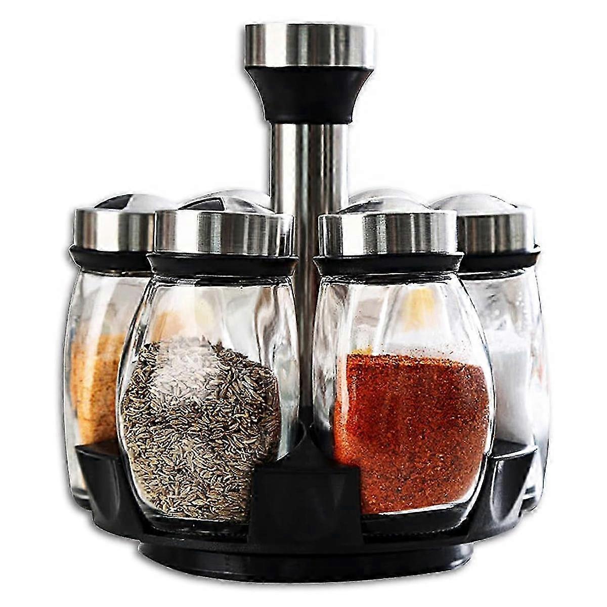 One set-kitchen rotating spice rack 25-26