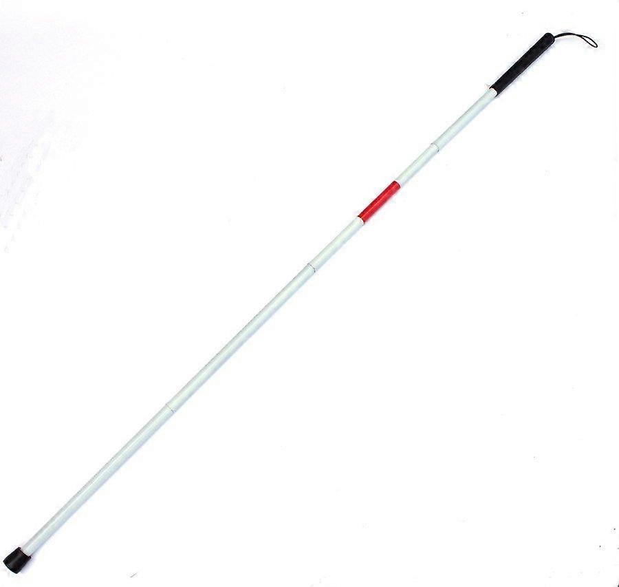 Folding Walking Stick For The Blind, 124cm 4-sections