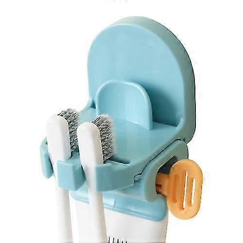 ホルダーディスペンサーキット歯磨き粉スクイーザーウォッシュカップラック収納歯ブラシ