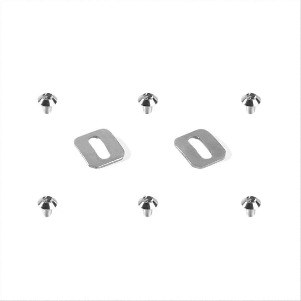 2Pcs Titanium Alloy Pedal Cleats Bolts Spacer Self-Locking Pedals Bolts Screws Set for Xpresso Lcli