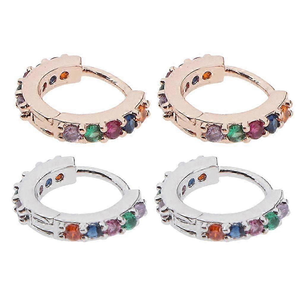 Hoop Punk Earrings for Women's