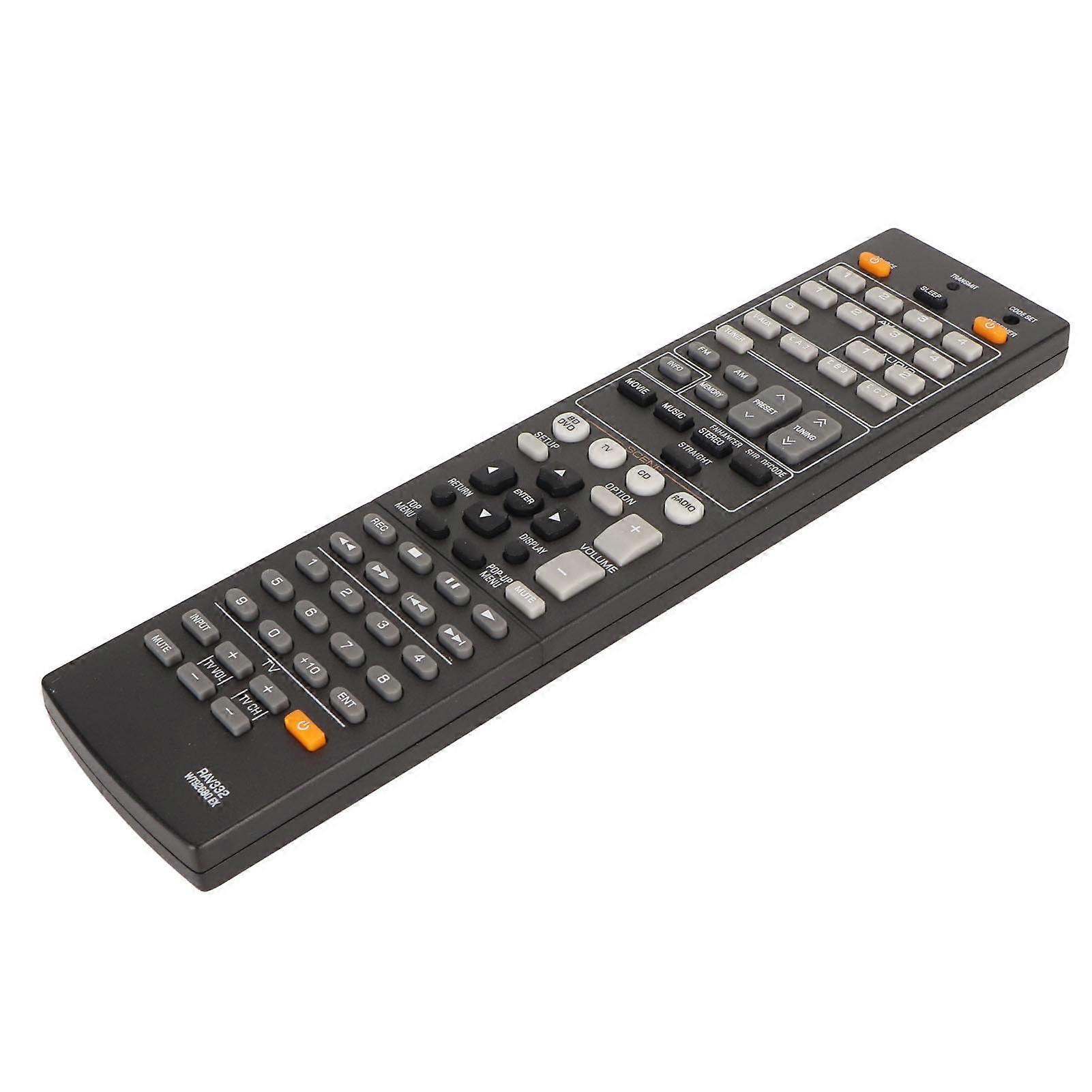 RAV332 WT92680 EX Remote Control for RAV334 RX V467 RX V467BL YHT 693 YHT 893 RX V567BL HTR4063 HTR4063BL AV Receivers 