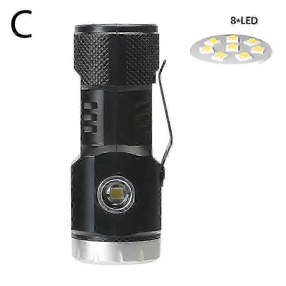 Small Torch Mini Handheld Powerful LED Tactical Pocket Flashlight Bright miao4