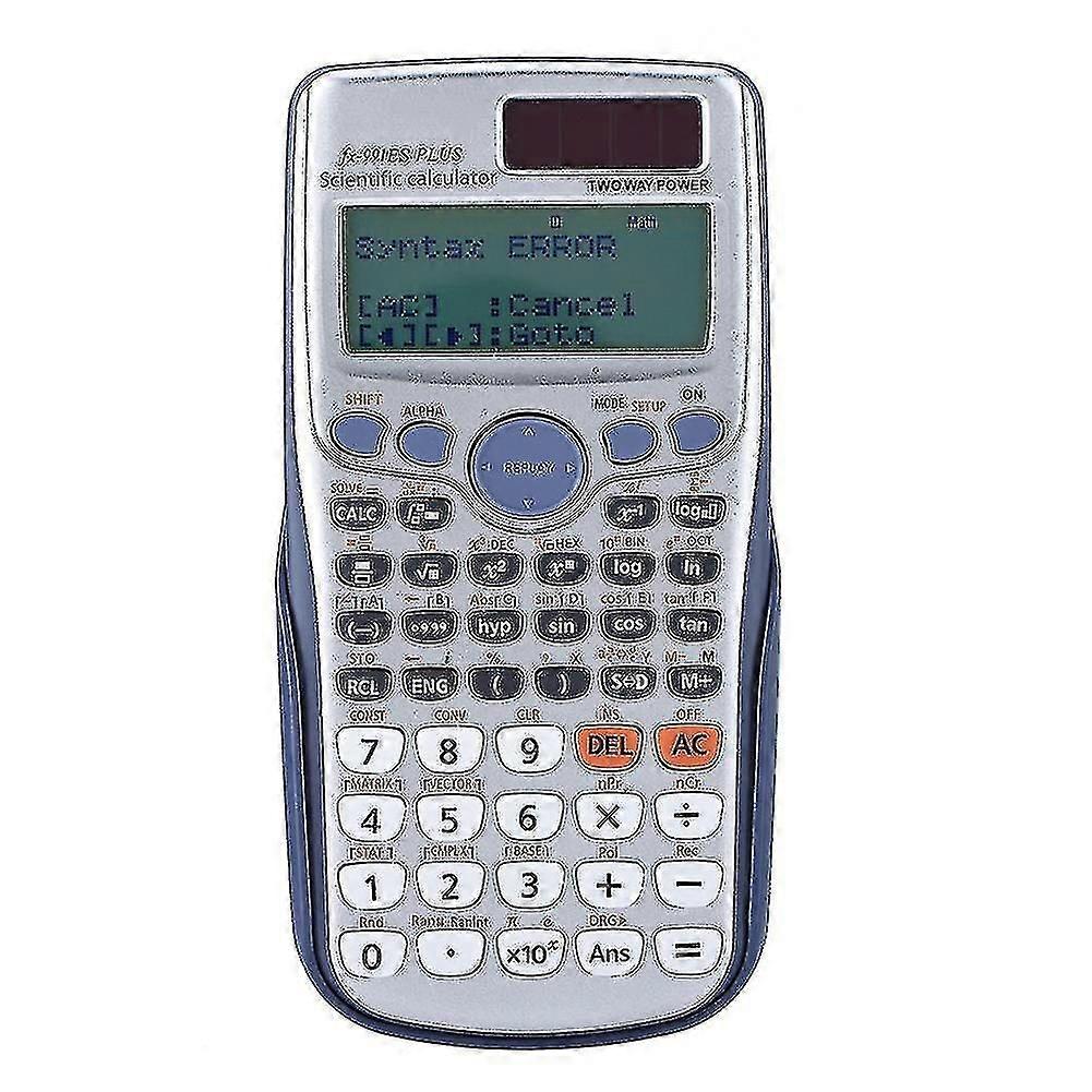 Student Handheld Scientific Full Function Calculator Portable Calculator with 417 Functions