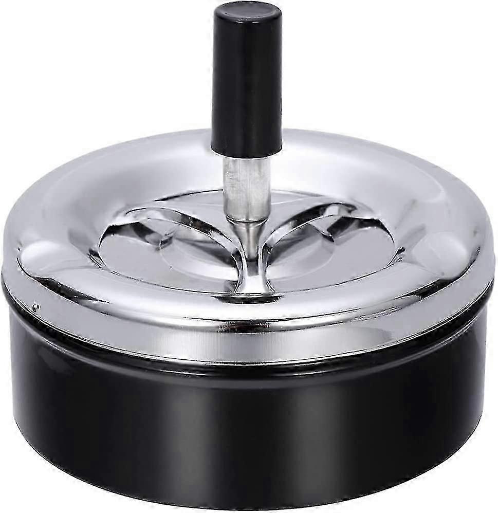 Ashtray with lid for odor control at home