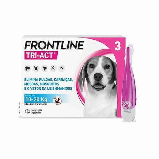Frontline Pipetas Tri-Act Solucion Spot-On para Perros 10-20 Kg