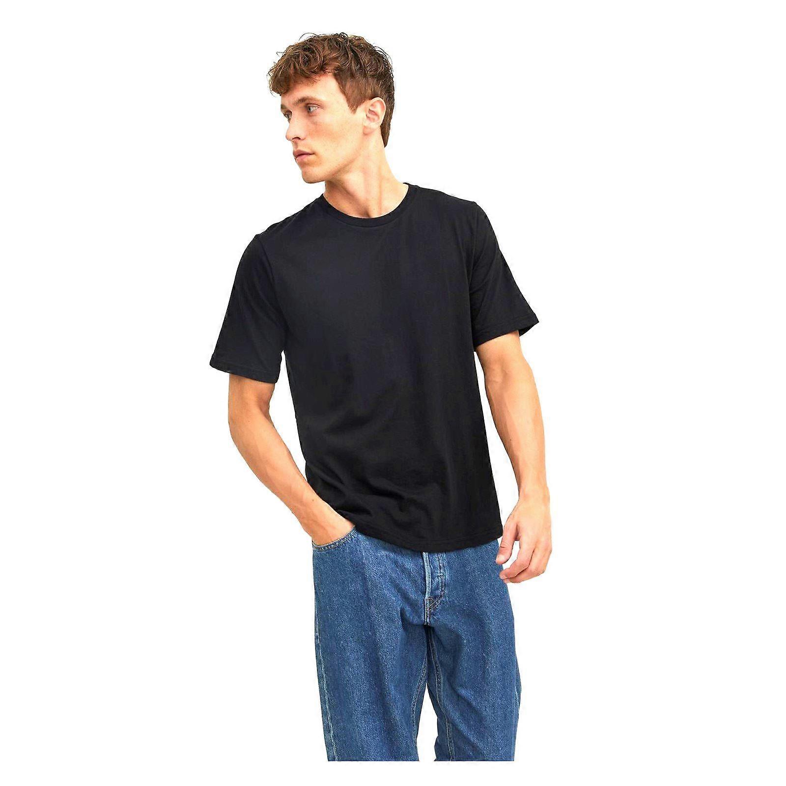 Jack & Jones Under Tee 3 Pack Cotton Men's Black