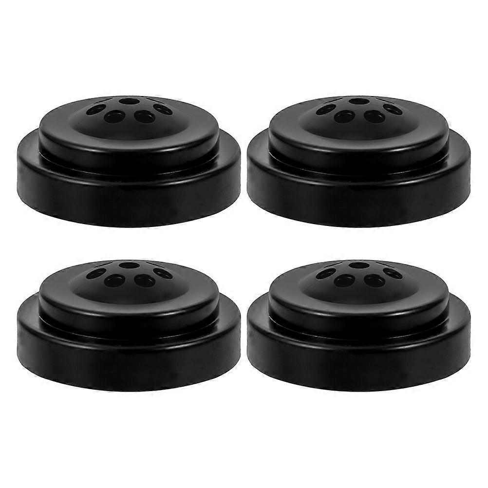 Office Desk Flagpole Stand Base with Stable Support 4Pcs Pack