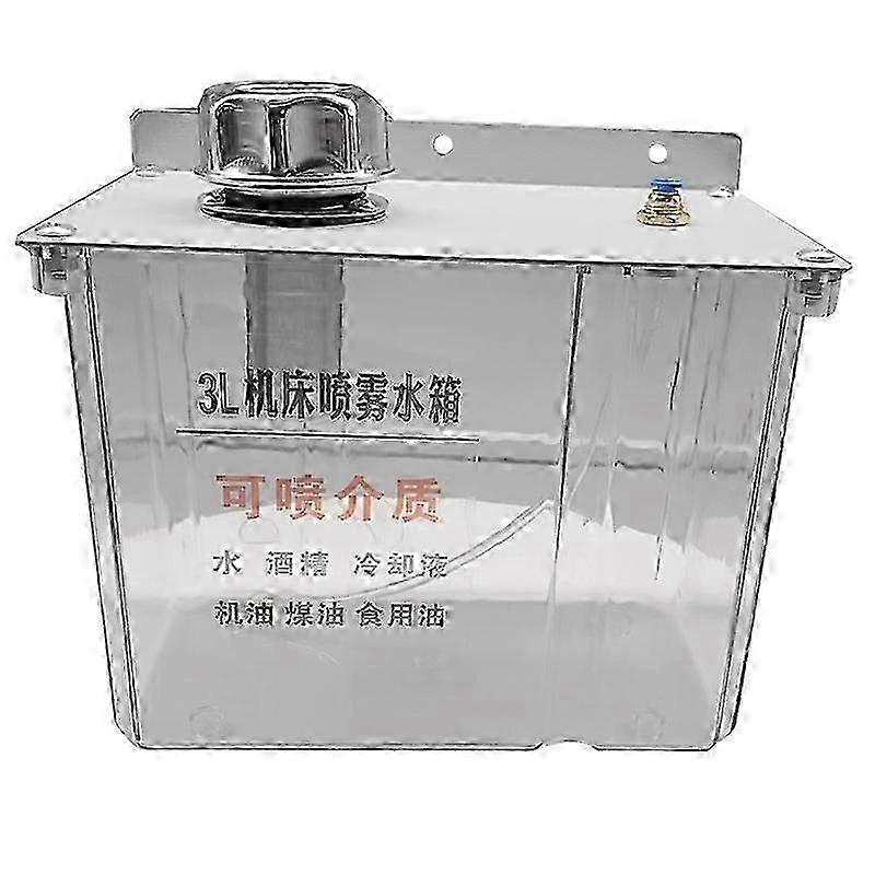 3L CNC Oil Tank with Filter for Lathe, Milling, Drill & Engraving Machines