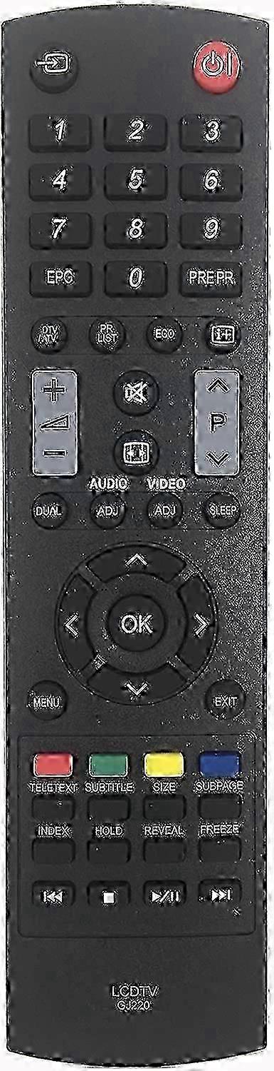 2025 2025 New GJ220 Remote Control for Sharp LCD LED TV AUDIO VIDEO LC-19LE320E LC-22LE320Es