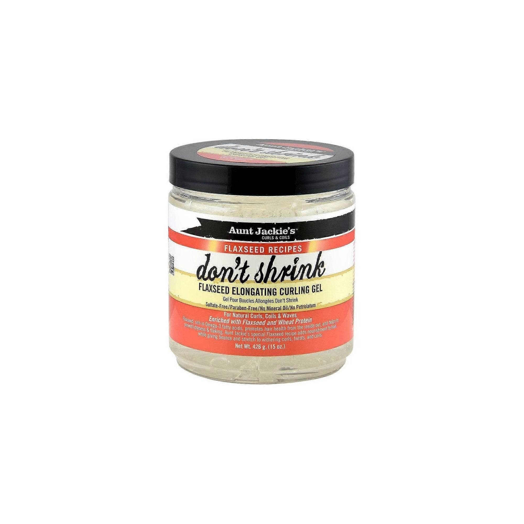 Ο λιναρόσπορος της θείας Τζάκι δεν συρρικνώνεται Curling Gel, 15 ουγκιές