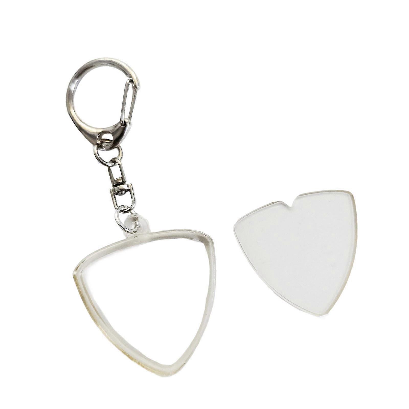 Portables Guitar Pick Organizers Transparents Case Magnetic Closure Clear Display Box for Easy Access Multicolor