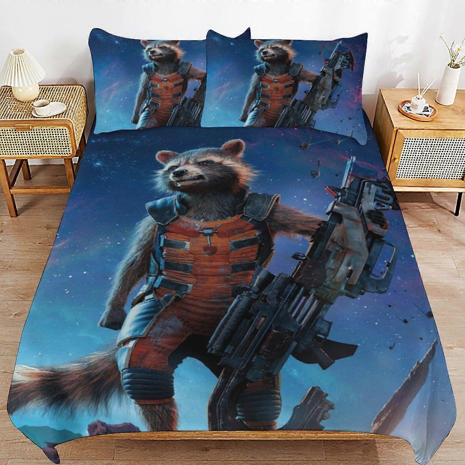 w455 Edge of the Galaxy Hotel Collection Breathable Fabric Gentle Texture Practical Duvet Cover Sets with Hidden Zip m455