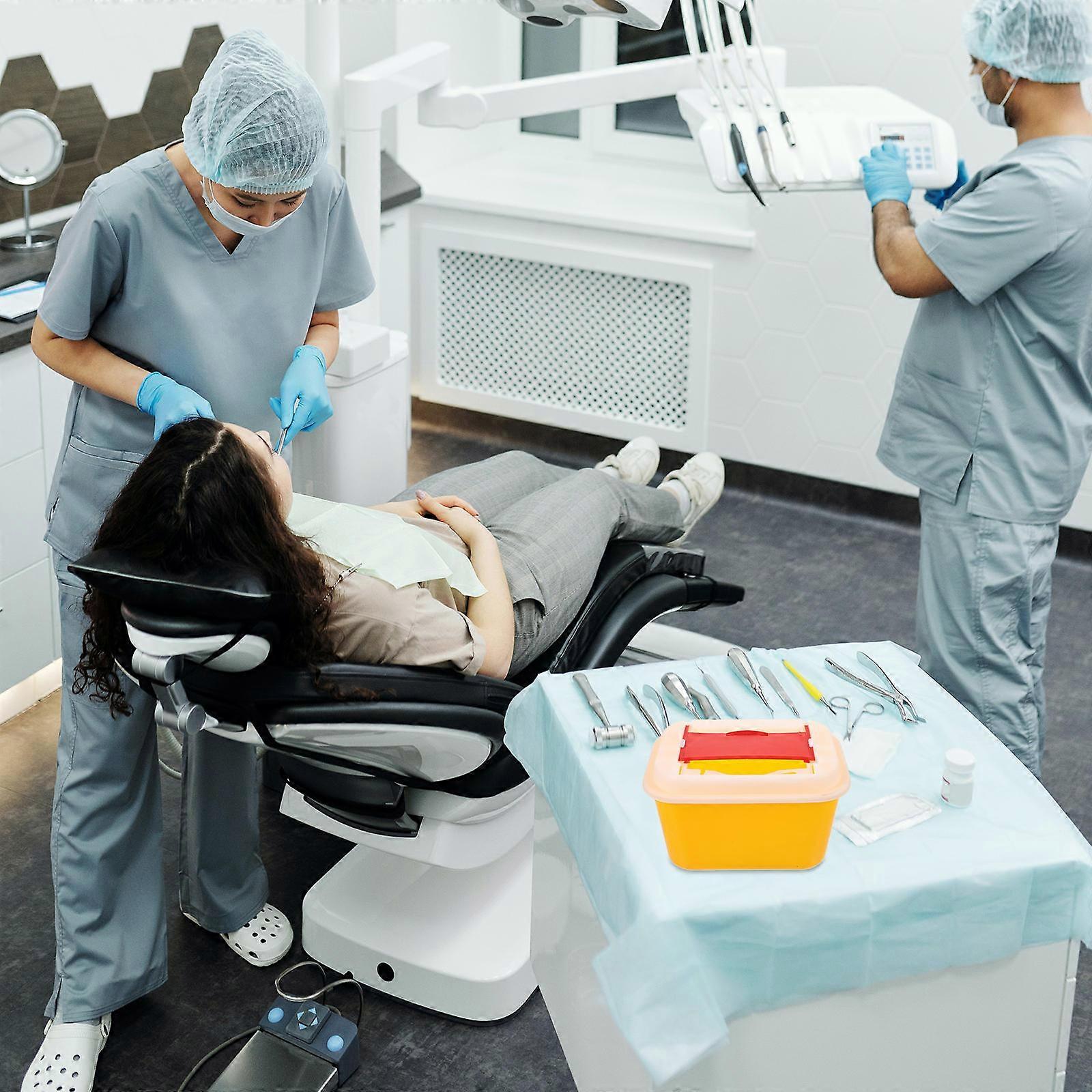 Sharps Box Waste Sharps Container Sharps Container for Needles Sharps Bucket Disposal Container