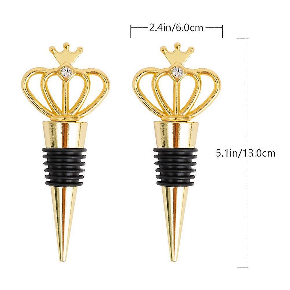 Creative Crown Alloy Plug for Sealing