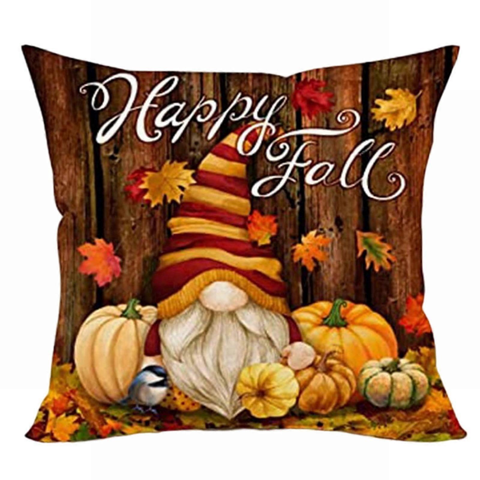 Polyester Doll Fall Decorative Pillow Covers 18